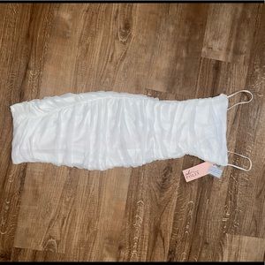 Oh Polly Ruched Mini Dress, Never Been Worn